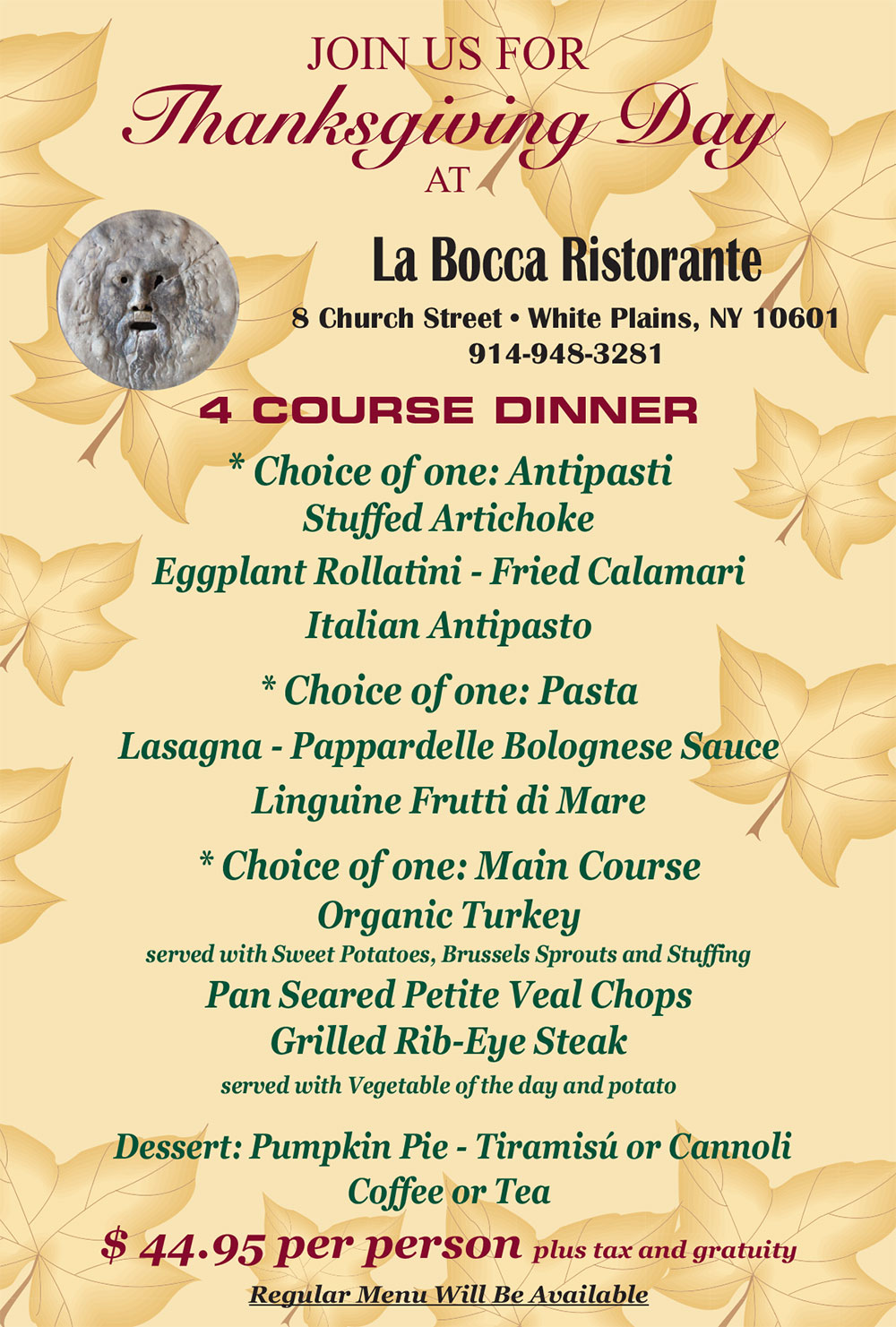  La Bocca Ristorante 