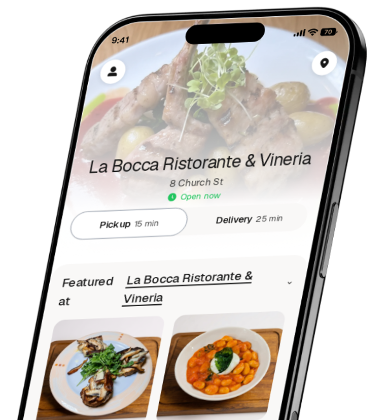 La Bocca Ristorante & Vineria app preview